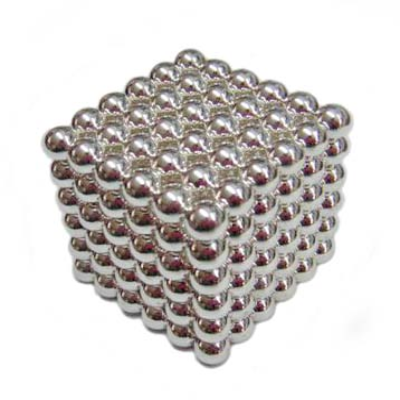 Siliver Neocube toy(10MM 216pcs/set)