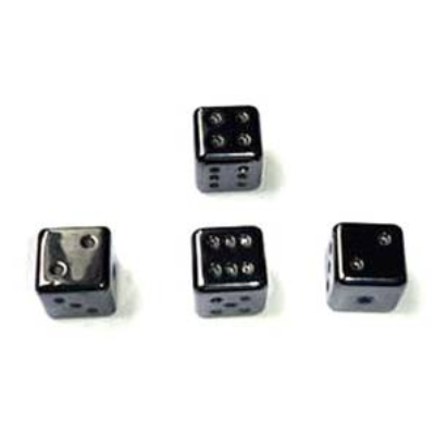 Magnetic Hematite Dice