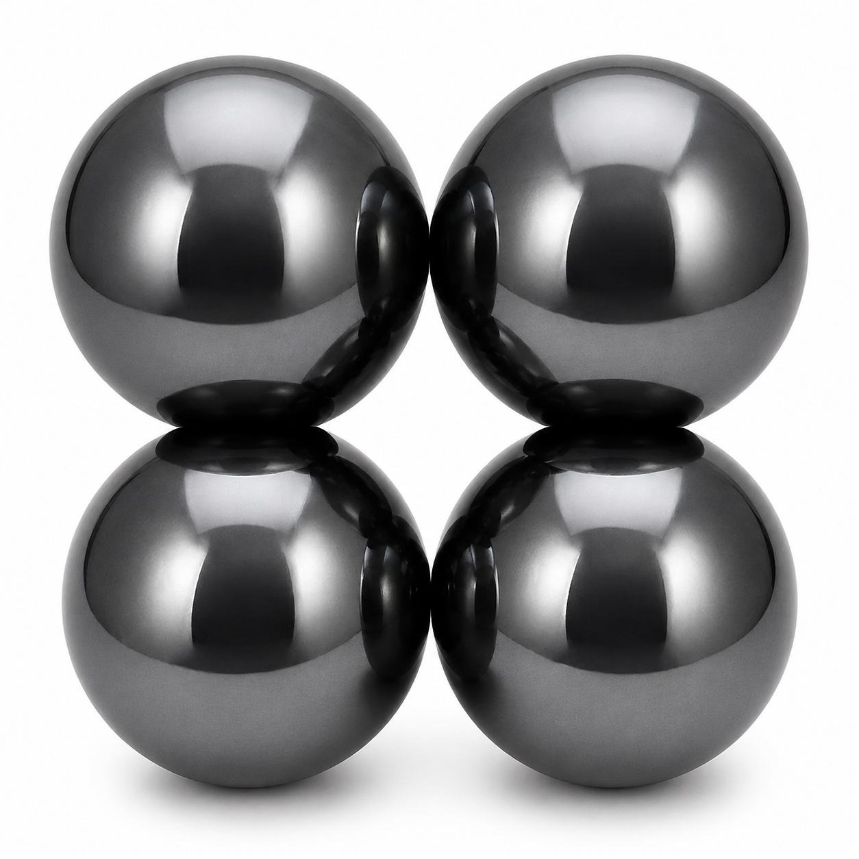 Round buzzing magnet toys