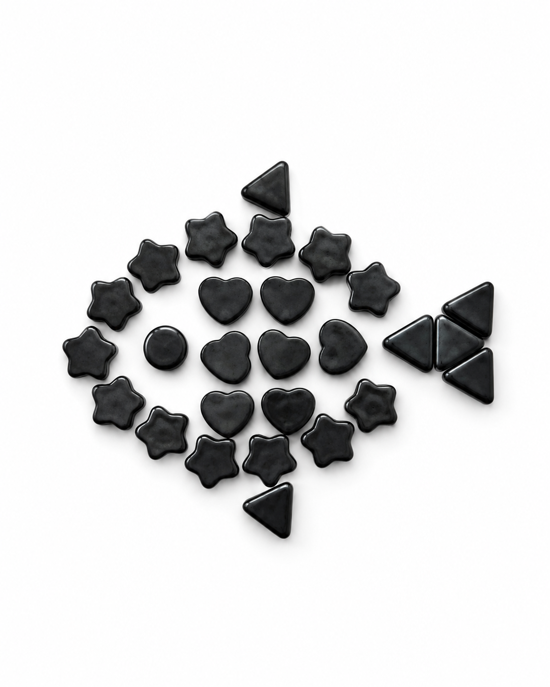 Magnetic toy fish arrangement