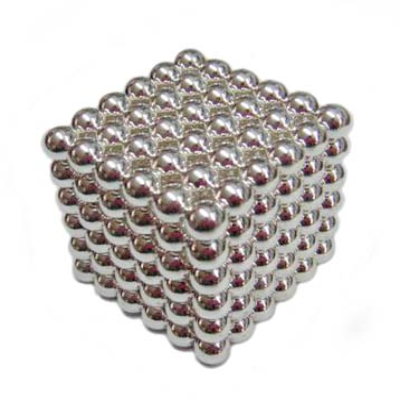 Silver Neocube magnetic ball toys