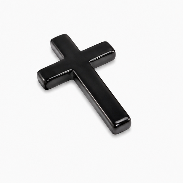 Black hematite cross products