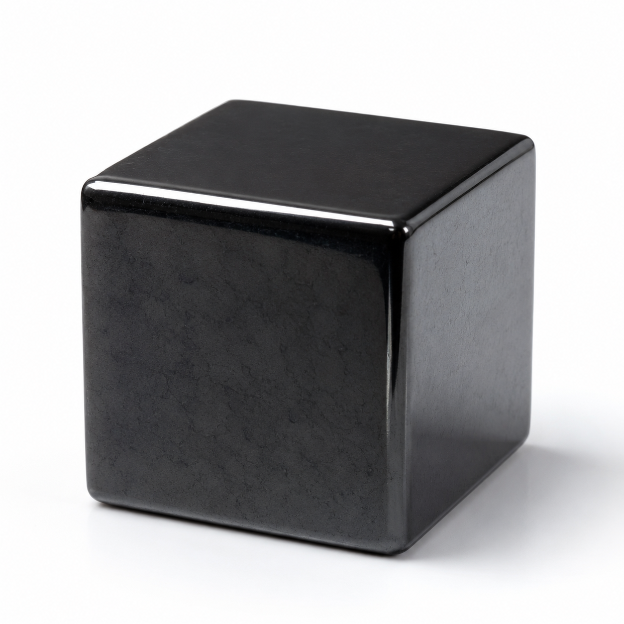 Black hematite cube products