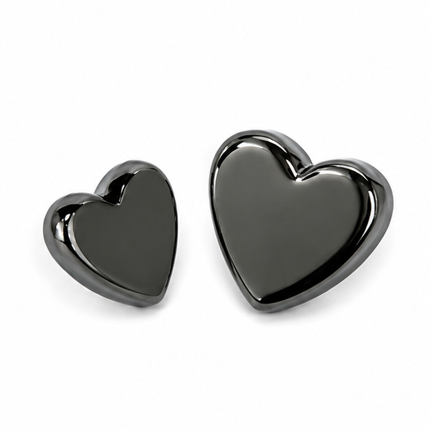 Black hematite heart variant