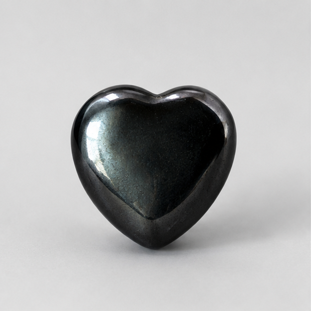 Black hematite heart shape products
