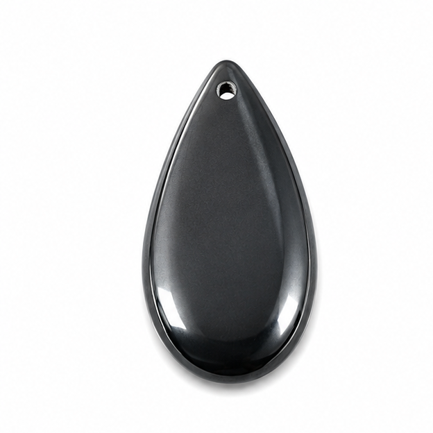 Black hematite water drop shape products