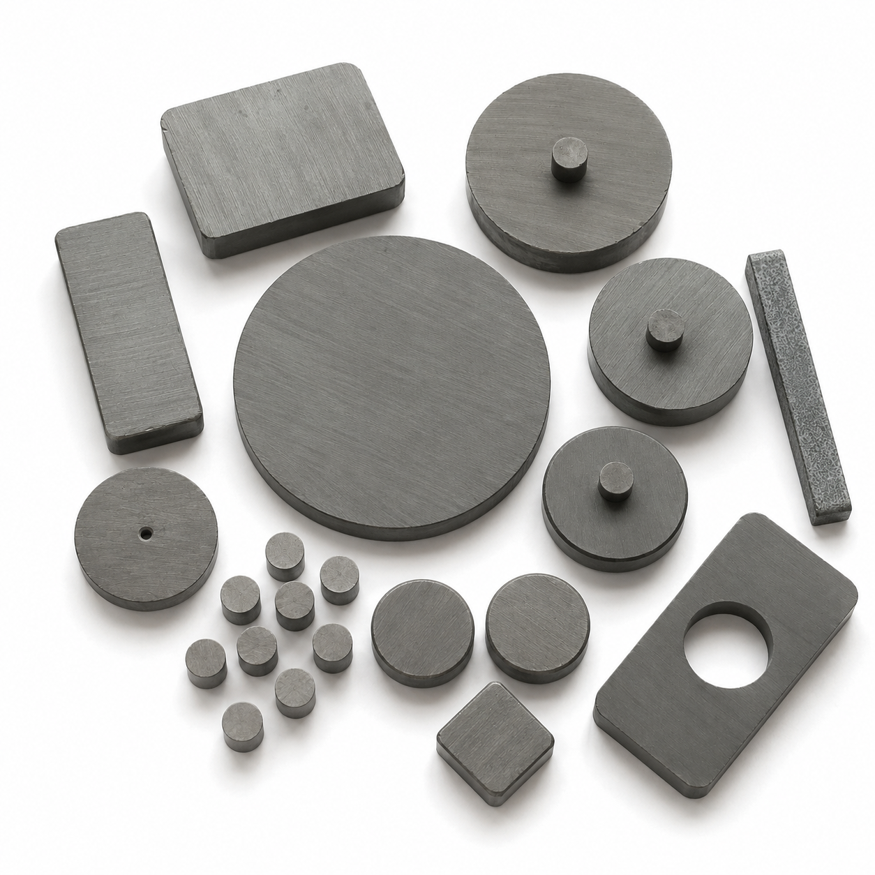 Ferrite magnets