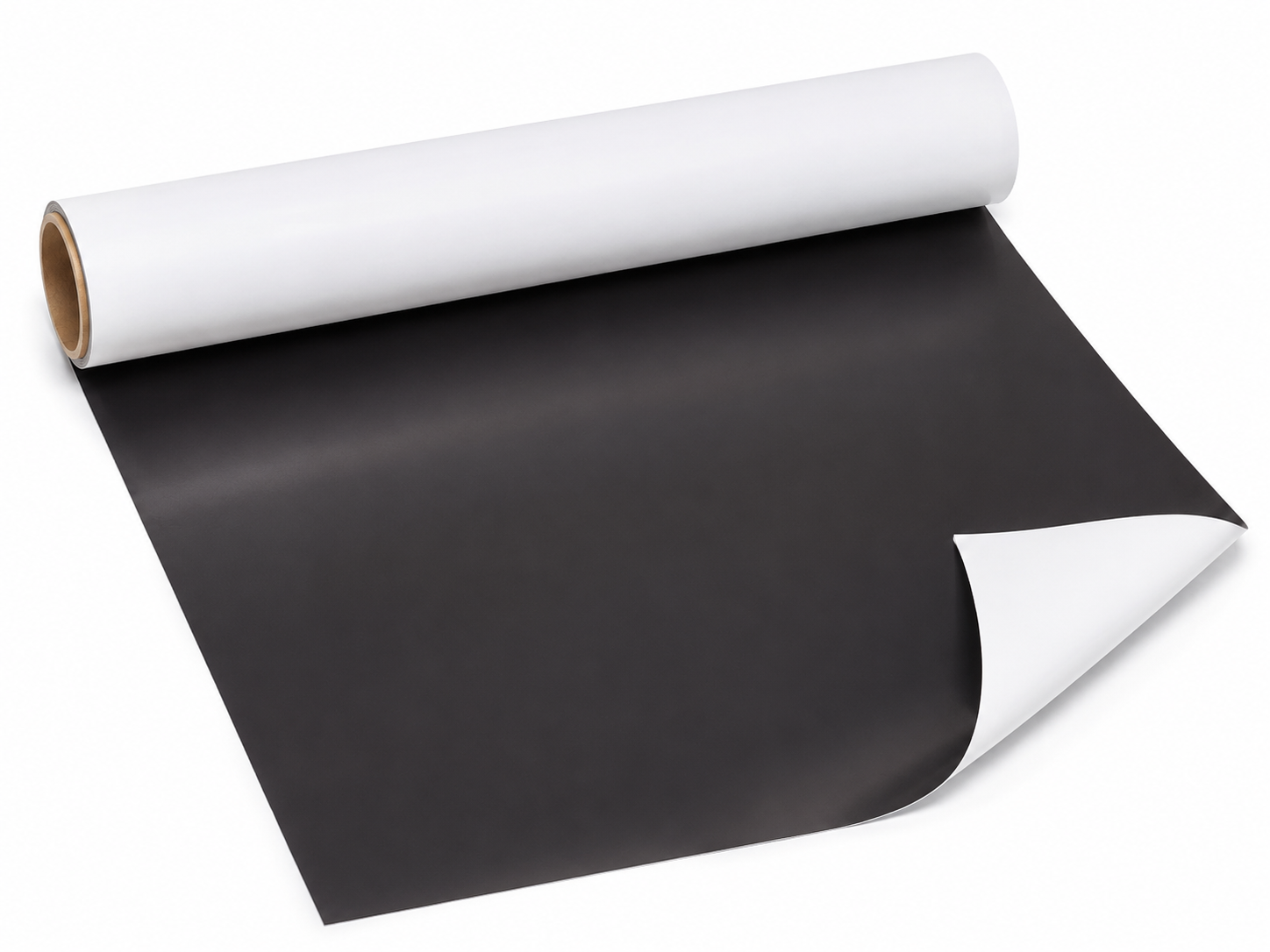 Flexible rubber magnet roll